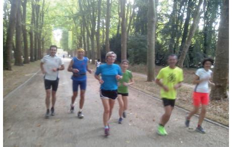 Entrainement en août, ça continue ...