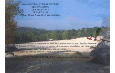 Course verte les 3 pignons