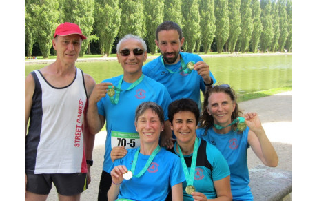 1ère édition du marathon en relais (Ekiden) du parc de Sceaux